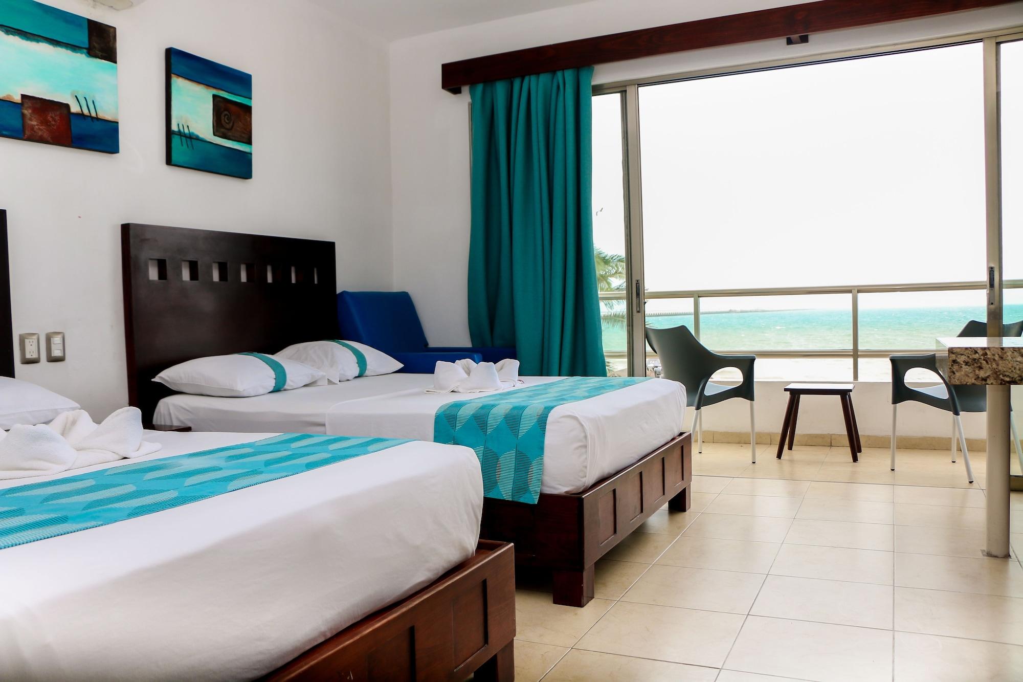 Playa Linda Hotel Progreso  Bagian luar foto