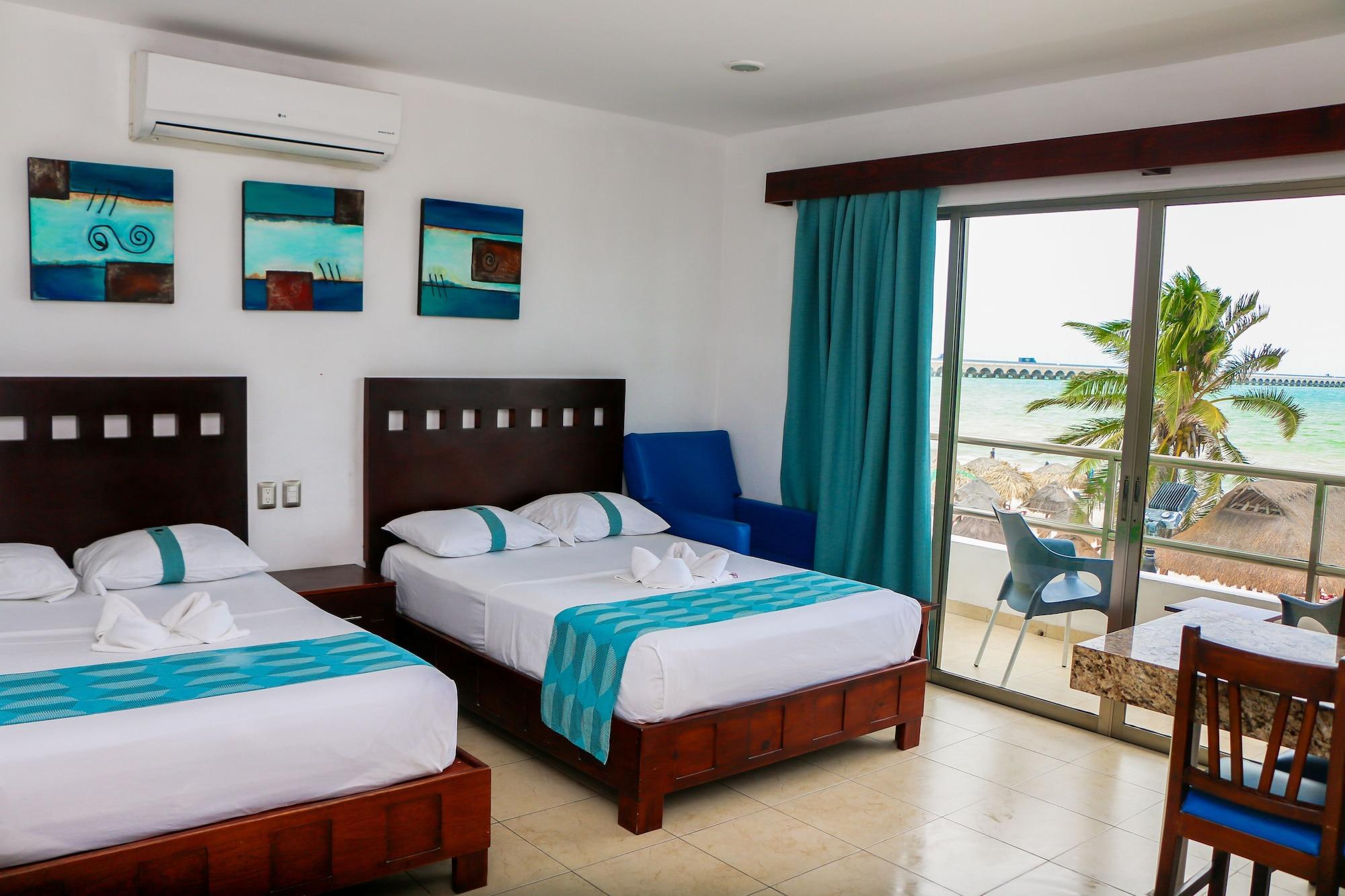 Playa Linda Hotel Progreso  Bagian luar foto