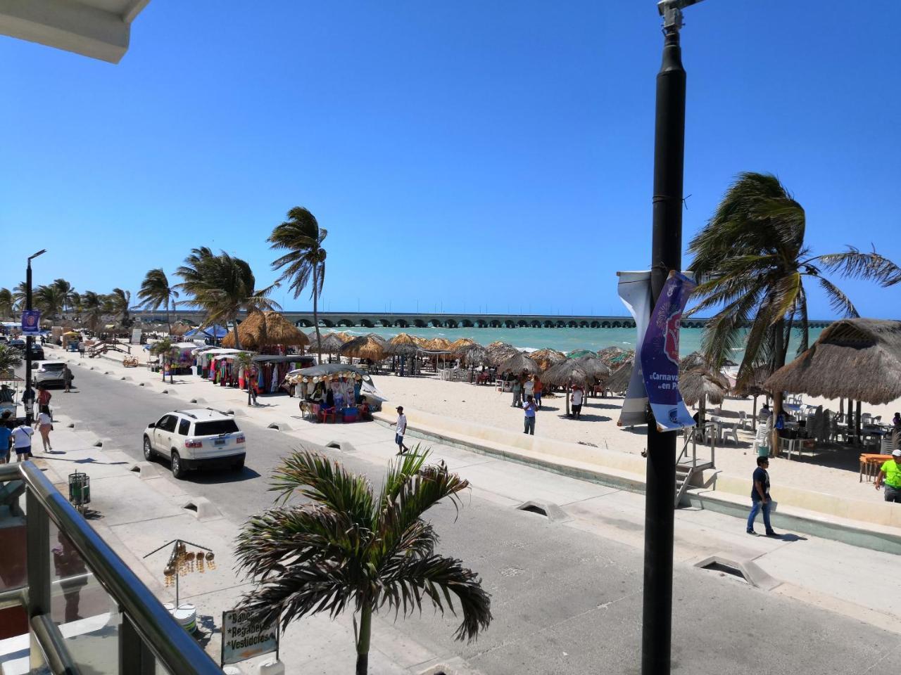 Playa Linda Hotel Progreso  Bagian luar foto